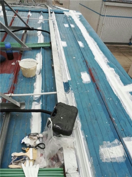 常德西洞庭彩鋼瓦防水維修